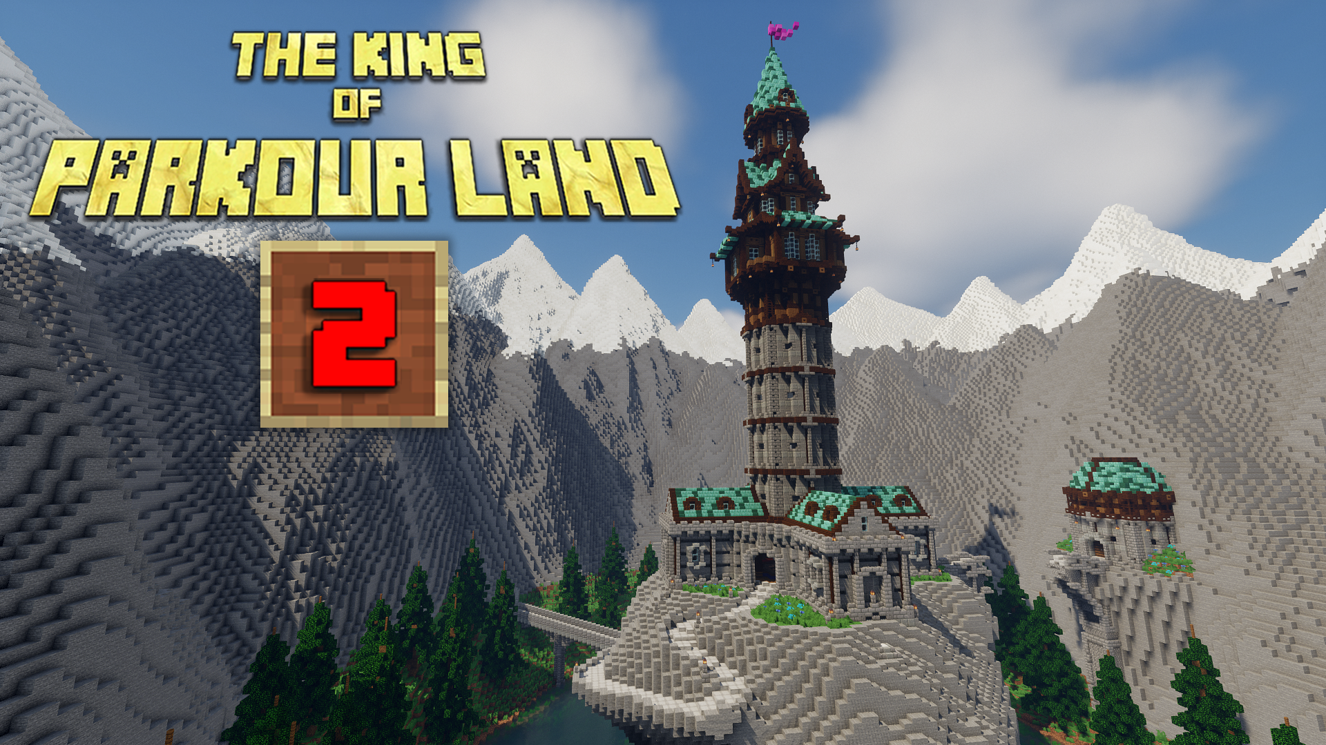 Unduh The King of Parkour Land 2 untuk Minecraft 1.16.4